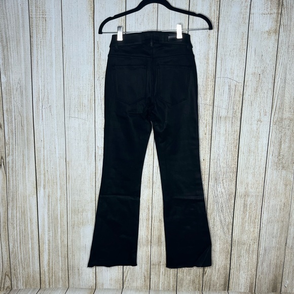 DL1961 Bridget Boot High Rise Crop 27" Black Combo Jeans - Picture 3 of 6